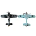QF013 FW-190 Brushless 350mm Wingspan 2.4GHz 4CH 6-Axis Gyro One Key Aerobatics EPP RC Airplane Fixed Wing Warbird RTF
