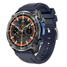 DT NO.1 DTG1 1.43-inch AMOLED Display GPS Offline Maps ABC Function 3ATM Waterproof 860mAh Massive Battery bluetooth Call Heart Rate Blood Oxygen Monitor Sleep Monitoring Multi-sport Modes Built-in LED Flashlight Smart Watch