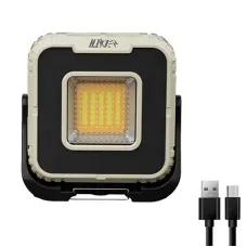2024 1000LM Super Bright Portable LESpotlight Camping Lamp 3000mAh LEWork Light Rechargeable Outdoor Waterproof Working Light