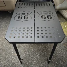 RV Table Car Tire Table Outdoor Dining Table Camping Picnic Folding Table Off road Equipment RV Furniture Parts