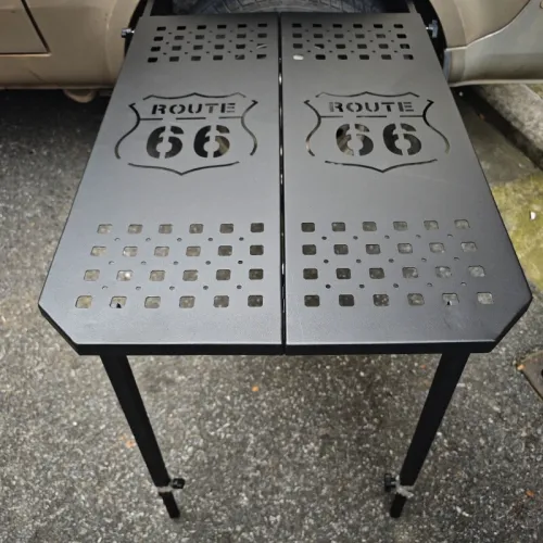 RV Table Car Tire Table Outdoor Dining Table Camping Picnic Folding Table Off road Equipment RV Furniture Parts