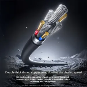 Baseus Ultra-speed Series PD27W Type-C to iP Cable Fast Charging Data Transmission Tinned Copper Core Line 1M/2M Long for iPhone 14 14 Pro 13 12 11 Pro Max