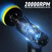 Wireless Car Polishing Machine 20000RPM Brushless Motor 3 Speed Adjustment USB Type-C Rechargeable Portable Multi-Functional Scratch Remover