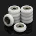 10pcs Nylon Plastic Carbon Steel Bearings Pulley Wheels Embedded Ball Bearings 5*23*7mm
