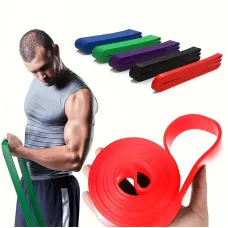 KALOA5pc Pull Up Resistance Bands 5-125lbs Assist Exercise Workout Band Set for Fitness Strength Weightlifting and Powerlifting- Stretch Mobility Assistance Bands at Home Gym/Crossfit Training