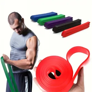 KALOA5pc Pull Up Resistance Bands 5-125lbs Assist Exercise Workout Band Set for Fitness Strength Weightlifting and Powerlifting- Stretch Mobility Assistance Bands at Home Gym/Crossfit Training