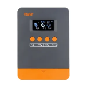 MPPT Solar Charge Controller 25A 35A 45A 12V/24V Max Power 100V High Efficiency 98% Auto Voltage Recognition