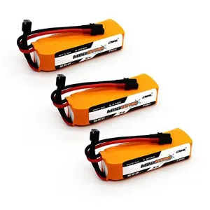 3PCS CNHL MiniStar 15.2V 550mAh 70C 4S LiPo Battery XT30U Plug for RC Drone FPV Racing