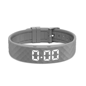 W5VP Smart Fitness Bracelet IP65 Waterproof Sleep Monitor Step Counter LED Display 45 Days Standby Activity Tracker Smart Watch for Men Women