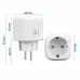 Tuya 16A EU Smart Socket WiFi Smart Plug With Power Monitoring Timing Function Voice Control Via Alexa Google Home