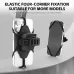WESBIKING Silicone Bike Phone Holder for 4.5-6.7inch Multi-Angle Stable Clamp Anti-slip Cycling Cellphone Support Mount
