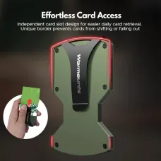 Warmounts Outdoor Tactical Card Wallet EDC-MC01 Basic Model Lightweight Nylon Waterproof Multi-purpose Camping Gear Bag.