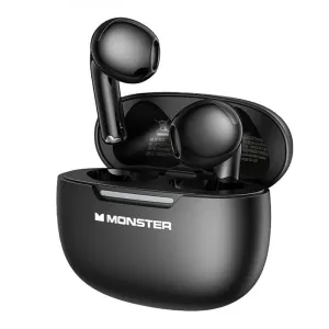 MONSTER N-Lite 208 TWS Earbuds Wireless bluetooth 5.4 Earphone 13mm Driver AAC Audio ENC Call Noise Cancelling 30H Playback Low Game Delay Semi-in-ear Sports Headphones