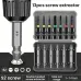13PCS Multi-Functional Screw Extractor Set Double-Headed Wear-Resistant Chromium Vanadium Steel Rust-Proof for Stripped/Rusted Screw Removal Woodworking Specialty Tools No Electricity Required