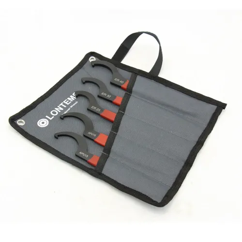 5PCS High-Speed Steel Wrench Set APU13 16 ER25 32 40 - Versatile Durable Tool Set for Precision Work-holding Fixtures