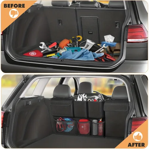Universal Car Interior Storage Bag Car Trunk Organizer Hanging Bag Vehicle Carrying Bag Trunk Hanging Bag