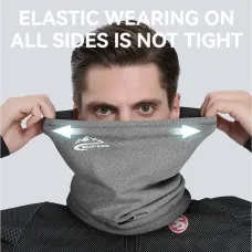 Golovejoy Winter Thermal Cycling Mask Men Women Outdoor Sports Windproof Dustproof Velvet Warm Neck Cover Scarf for Ski Hiking Riding