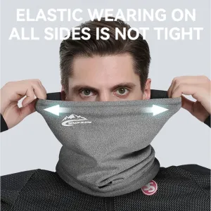 Golovejoy Winter Thermal Cycling Mask Men Women Outdoor Sports Windproof Dustproof Velvet Warm Neck Cover Scarf for Ski Hiking Riding