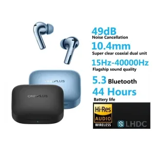 OnePlus Buds 3 TWS Wireless Earphone bluetooth Earbuds LHDC 49dB Active Noise Canceling 44h Battery Life Headphones with Mic