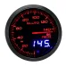 Eluto Universal 2" 52mm 12V Oil Pressure Gauge Meter With Sensor 10 Color LED Tinted Face PSI