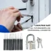 Professional Locksmith Toolkit Reliable Metal Practice Tools Set Ideal for Padlocks DIY Hand Hardware Kit