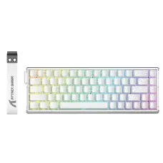 ATTACK SHARK X68MAX Aluminum HE Wired Mechanical Keyboard Hall Effect Magnetic Switch Hot-swappable RGB Light 8KHz 0.005mm RT Accuracy Gaming Keyboards