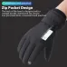 TENGOO Touch Screen Winter Gloves Waterproof Outdoor Sports Cycling Running Motorcycle Ski Fleece Gloves Non-slip Warm Full Fingers for 5-10 Cold Weather