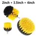 3PCS Drill Brush Set Power Scrubber Wash Cleaning Brushes Tool Kit Clean All Purpose Drill Brush For Grout Floor Tub Shower Tile Bathroom Kitchen Surface