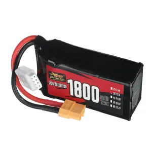 ZOP Power 11.1V 1800mAh 120C 3S LiPo Battery XT60 Plug for RC Drone