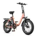 UDIRECT ENGWL20 2.0 Electric Bike 52V 13AH Battery 750W Motor Recommended Top Speed 25KM/H 20 Inch Electric Bicycle 110 KM Mileage Range Max Load 120KG ENGWL20 2.0