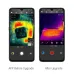 MobIR 2T Autofocus Thermal Camera 256x192 High-Resolution Infrared USB-C Compact Lightweight Real-Time Temperature Measurement for Smartphone Gray/Silver