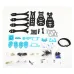HSKRC MAK5 225mm Wheelbase 5mm Arm Thickness X Type 5 Inch Frame Kit Support DJI O3 Air Unit for RC Drone FPV Racing