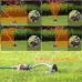Automatic Oscillating Sprinkler 19 Hole 4 Modes Lawn & Garden Essential Watering System Irrigation Device for Home Gardens Agricultural Fields Water Sprinkler for Lawn