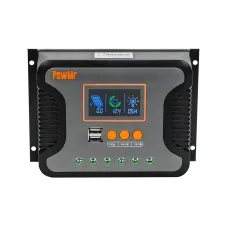 Pstar-30A/60A/80A PWM Solar Controller 12V-48V 100V Solar Panel Voltage Dual USB Ports LCD Screen Multiple Protection
