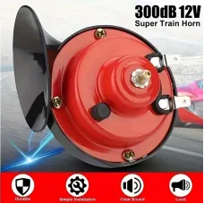 12V 300db Car Snail Horn Waterproof Tweeter High Pitch Car Electric Horn Universal For 12V Car Motorcycle Boat Truck Van