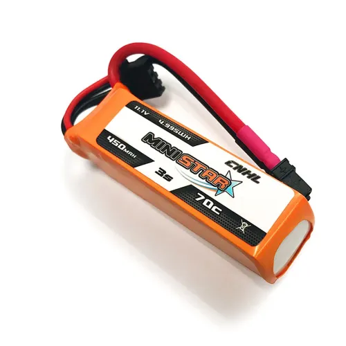 CNHL MiniStar 3S 11.1V 450mAh 70C LiPo Battery XT30U Plug for RC Drone FPV Racing