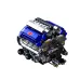 TUOMU T1112 Motor Driven MOC V8-TURBOCHARGED ENGINE Building Blocks Assembly Kit for Children Gift Brick Toys