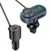 T78 Air Outlet Car bluetooth V5.0 FM Transmitter 30W PD + QC3.0 Fast Charger Hi-fi Music Player Hands-free Calls U Disk AUX Bass 7 Colors Backlit Light