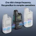 1/2PCS AIRITON AI-828C Walkie Talkie Dual PTT UHF Wireless Copy Frequency Clear Voice Report 16 Channels Portable Ham Radio