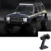 YIKONG YK4107 1/10 2.4G 4WD RC Car Rock Crawler Two Speed Differential Lock LCG Chassis Tank Turn LED Lights Monster Off-Road Pickup Climbing Truck Vehicles Models Electric Remote Control Simulation Toys