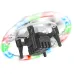 FX-41 AURORA BALL Light Ring 360 Stunt Spin Altitude Hold Mode LED Circle Protection Kids Gifts 2.4G 4CH 6-Axis Remote Control RC Toys Drone Quadcopter RTF