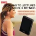 MZYMI S18 MP4 bluetooth Player 2.4 Inch Touch Screen Portable HiFi Stereo Music E-book Learning MP3 Walkman Built-in Speaker