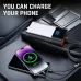 QS001 4000A Car Jump Starter with Digital Display 3 in 1 Portable Power Bank and LED Light for 12V Vehicles