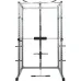 UDirect BOMINFIMulti-Function Power Cage Power Tower 17.5-68'' High Adjustable Dipping Station Barbell Stand Squat Cage for Weight Training Max Loading 800lbs