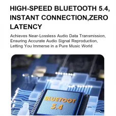 VIMAI V18 OWS Earbuds Wireless bluetooth 5.4 Earphone AAC Audio Directional Sound Transmission AI Noise Cancelling 30H Playback Low Game Latency Earhooks Sports Headphones