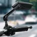 1 Pair of Bicycle Rear View Mirror 360Adjustable Clear Wide Range HConvex Rearview Mirror for Electric Bike