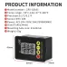 ZFX-G3051 Digital Temperature Controller Microcomputer Thermostat Heating Cooling Control Refrigeration NTC Sensor AC110-220V