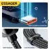 ESSAGER ES-X57 100W/60W Type-C to Type-C Power Display Cable Fast Charging Data Transmission Copper Core Line 1M/2M Long for iPhone 15 15 Plus for Samsung Galaxy Z Flip6 for Huawei Nova Flip for Xiaomi MIX Fold4
