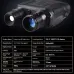 Night Vision Binoculars with Digital Infrared System, Hunting Gear with Widescreen Display HImage and Video Capture with Night Vision Binoculars