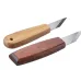 Handcrafted Precision Carving Knife CRV Blade Sharp Point Walnut Wood Handle Bamboo Handle Woodworking Sculpture Tool